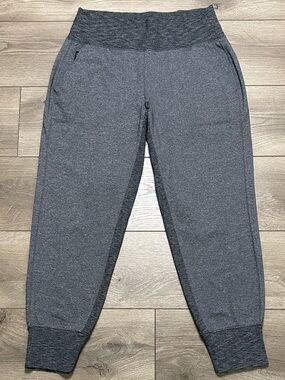 Athleta Venice Jogger High Rise Gray Active Pants Size Medium